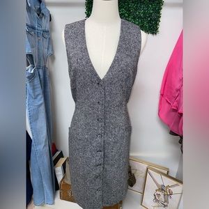 DVF Wool button down Dress